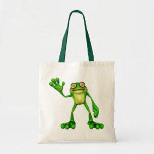 Tote Bag Froggie la petite grenouille qui agite les caricat