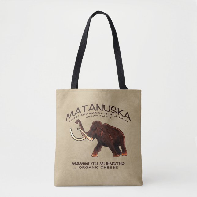Tote Bag Fromage de menster Matanuska Mammoth (Devant)