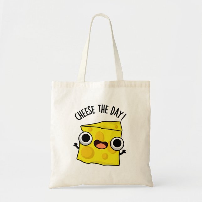 Tote Bag Fromage Le Jour Amusant jeu de nourriture (Devant)
