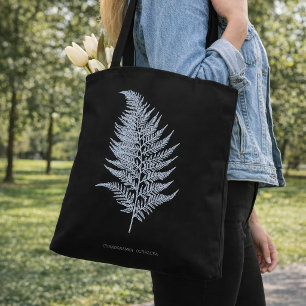 Tote Bag Frondes de fougère ocre, Gymnogramma Ochracea
