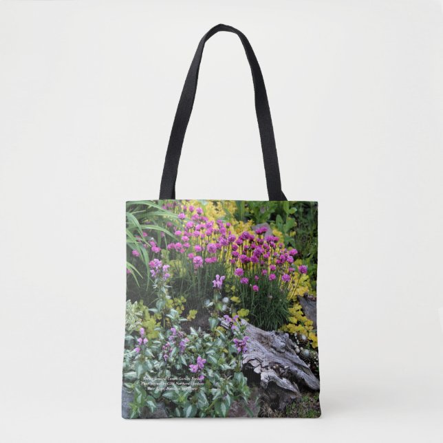 Tote Bag Frontière de jardin de couvertures végétales de (Devant)