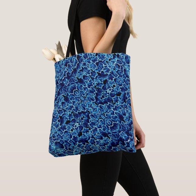 Tote Bag Frosted Blue Ivy Cool (De près)