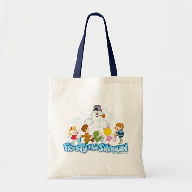 Tote Bag Frosty the Snowman™ | Frosty & Enfants Jouer (Devant)