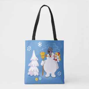 Tote Bag Frosty the Snowman™ Frosty & Karen Winter Fun