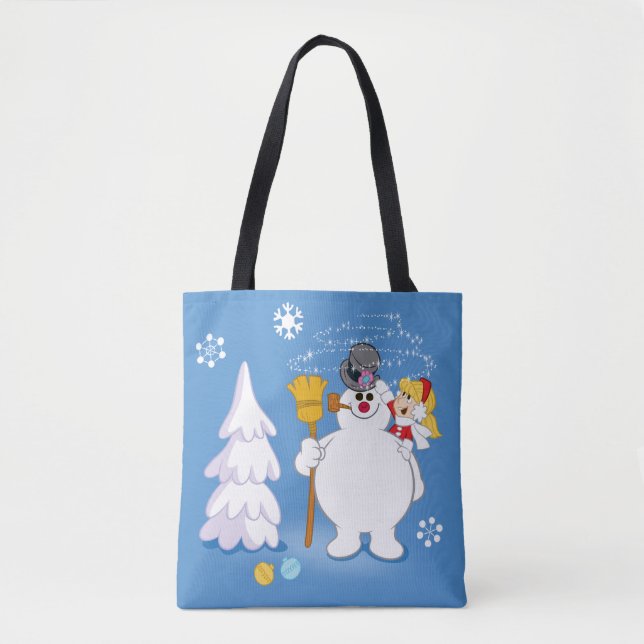 Tote Bag Frosty the Snowman™ | Frosty & Karen Winter Fun (Devant)