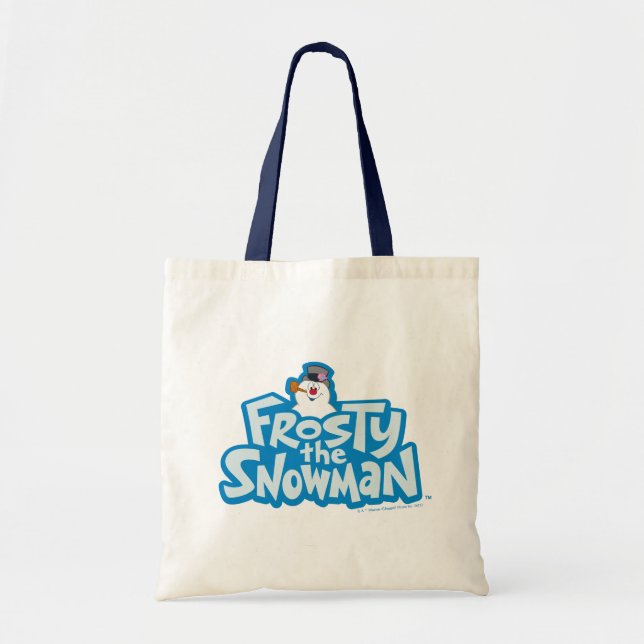 Tote Bag Frosty the Snowman™ | Logo empilé gelé (Devant)