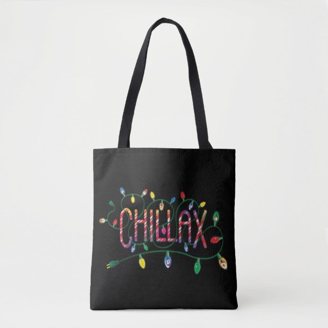 Tote Bag Frosty the Snowman™ | Lumières de vacances "Chilla (Devant)