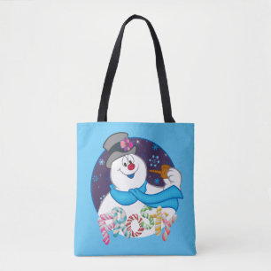 Tote Bag Frosty the Snowman™ Nom du Sucre de canne colo