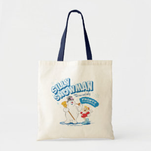 Tote Bag Frosty the Snowman™   "Silly Snowman"