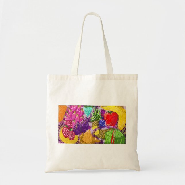 Tote Bag Fruit Art Arrangement (Devant)