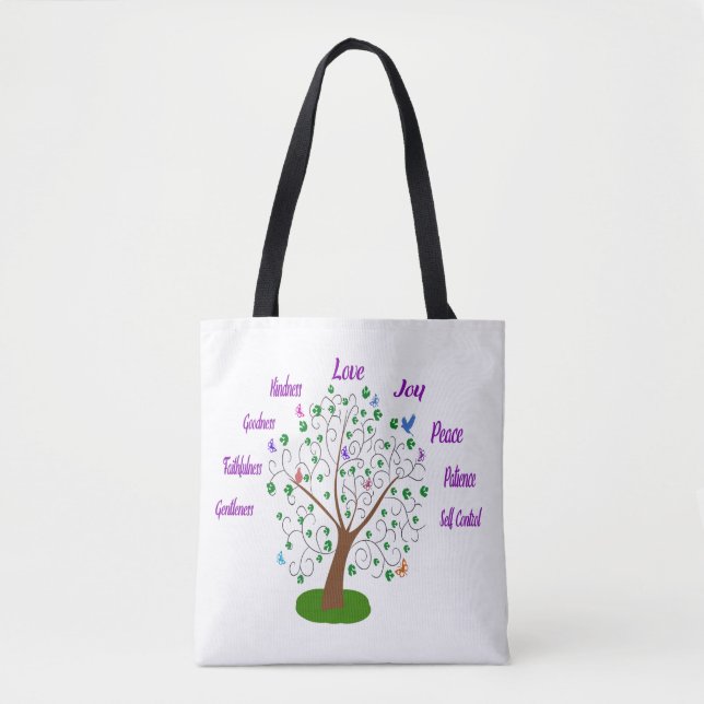 Tote Bag Fruit De L'Arbre-Esprit Magnet (Devant)