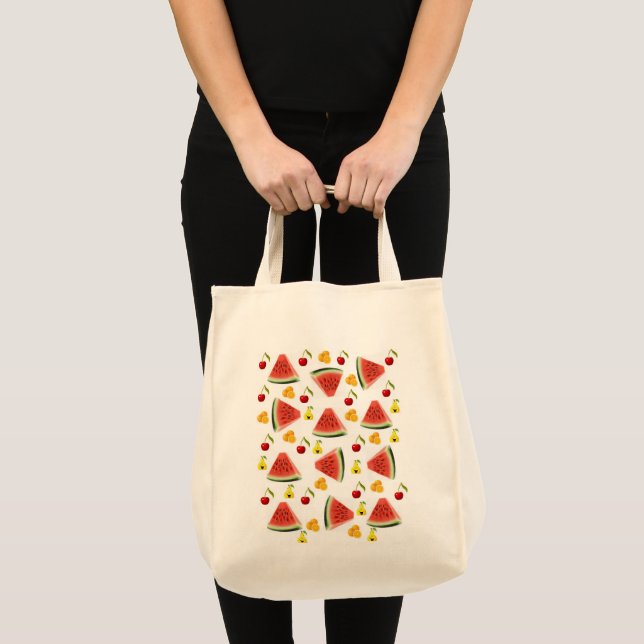 Tote Bag Fruit Watermelon (Devant (produit))