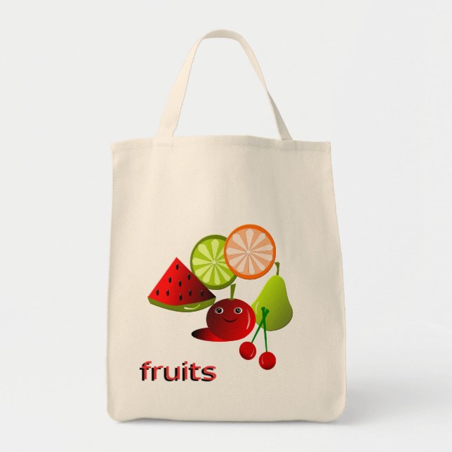 Tote Bag fruits (Devant)