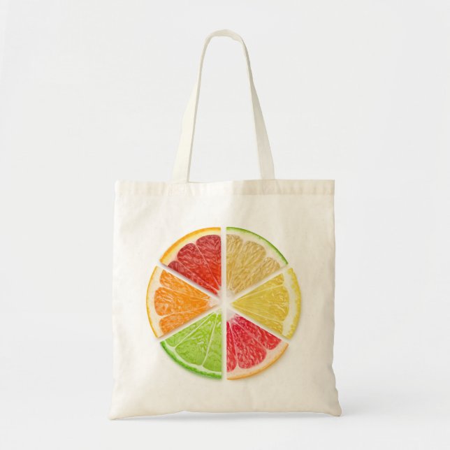 Tote Bag Fruits d'agrumes (Devant)