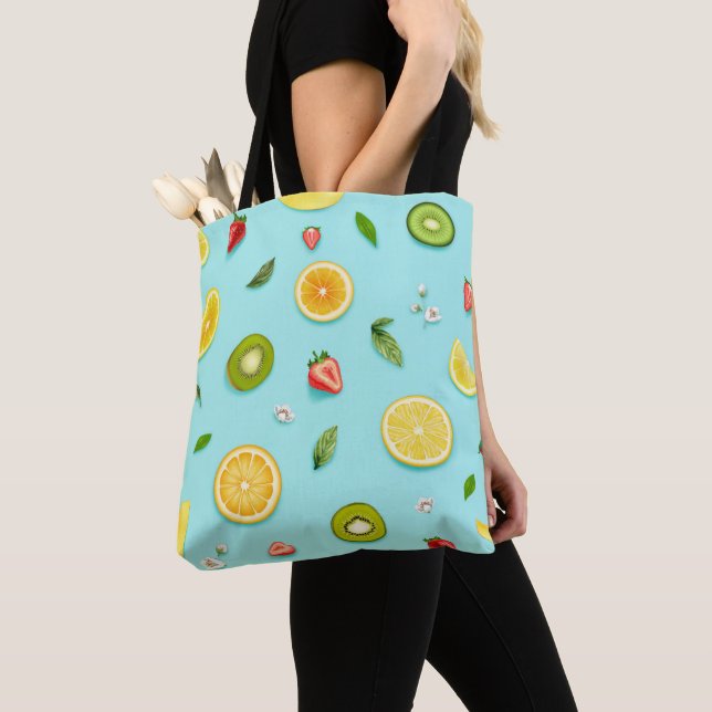 Tote Bag Fruits mixtes (De près)
