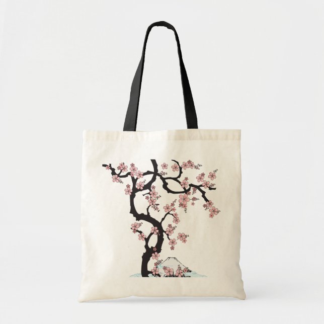 Tote Bag Fuji et Sakura (Devant)