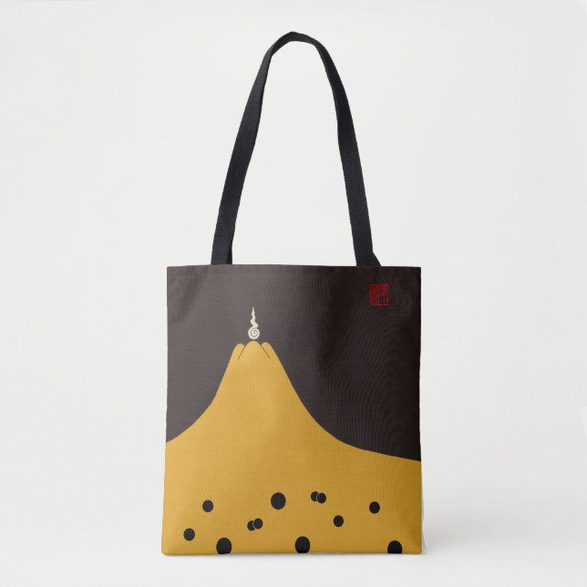 Tote Bag Fujigoshinkamonkurokirasya-Jinbaori (Devant)
