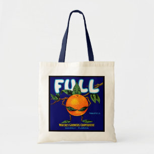 Tote Bag Full - Orange Crate Label