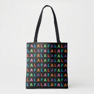 Tote Bag Funky Coloré Fun FA LA Holiday Season