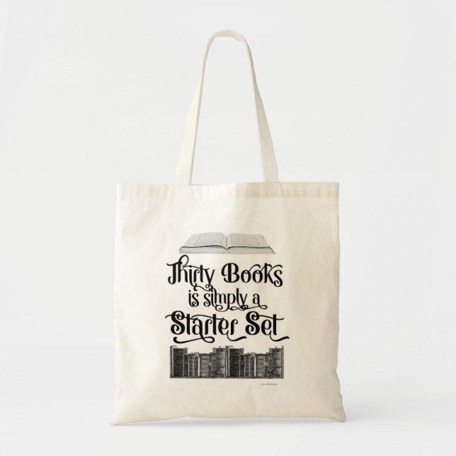Tote Bag Funny 30 Livres Collector Slogan (Devant)