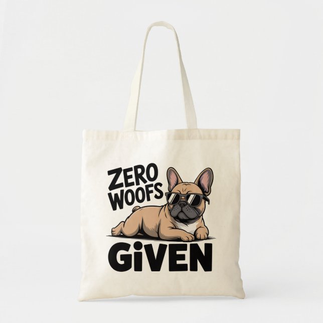 Tote Bag Funny Antisocial French Bulldog Frenchie Dog Lover (Devant)