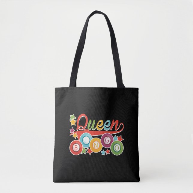 Tote Bag Funny Bingo Girl (Devant)