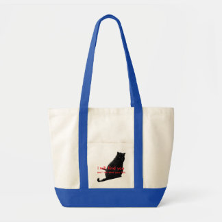 Tote Bag Funny Black Cat Meme Double-Sided