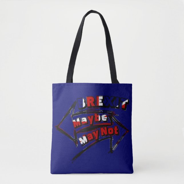 Tote Bag Funny Brexit UK Shopping (Devant)