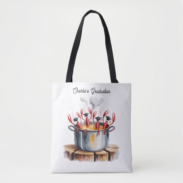Tote Bag Funny Cajun Graduation Party  (Devant)