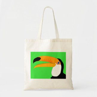 Tote Bag Funny comic cartoon Toucan bird smile