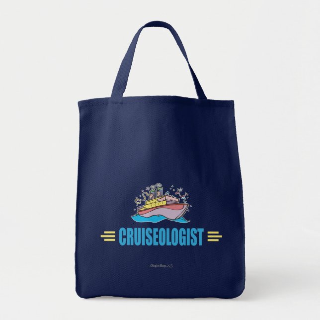 Tote Bag Funny Cruise Ship (Devant)