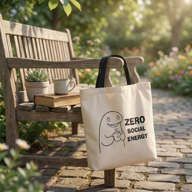 Tote Bag Funny cute humorous dog animal quotes (Créateur téléchargé)