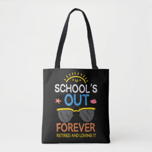 Tote Bag Funny Enseignant préscolaire École de retraite Ret