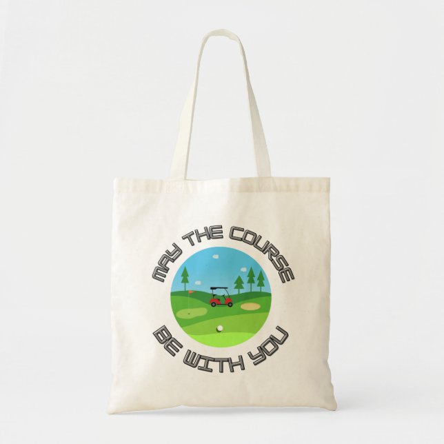 Tote Bag Funny Golf Fourre-tout Pour Faire Ce Chuckle D'Amo (Devant)