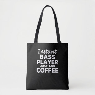 Tote Bag Funny Guitar Bass Players
