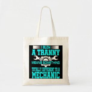 Tote Bag Funny Mechanic Gag Gift Offensive Humor Aircraft D