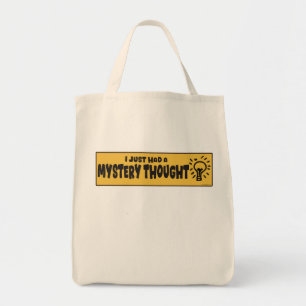 Tote Bag Funny Mystery Pensée Côté Route Attraction Art amu