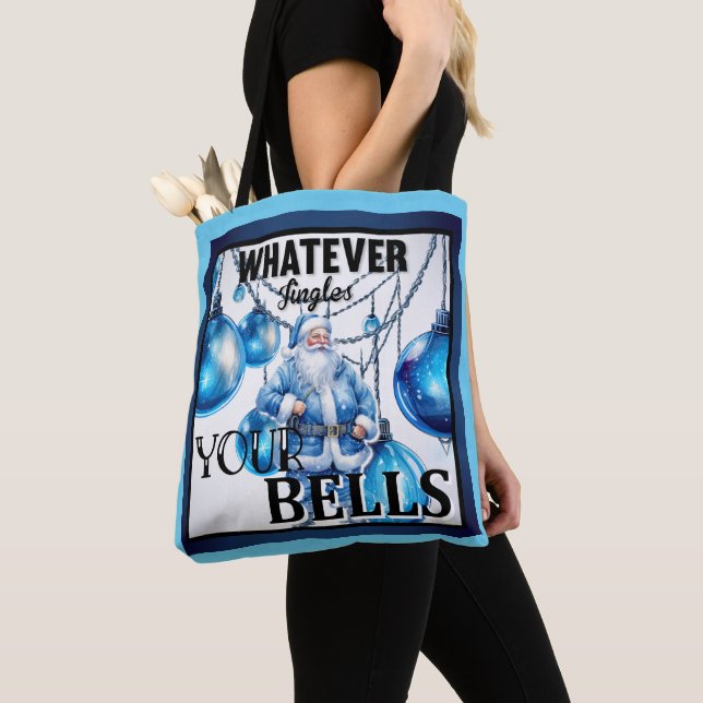 Tote Bag Funny Noël rétro (De près)