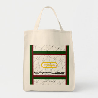 Tote Bag Funny Parody Fake Brand "Goochee" (Oui, c'est faux