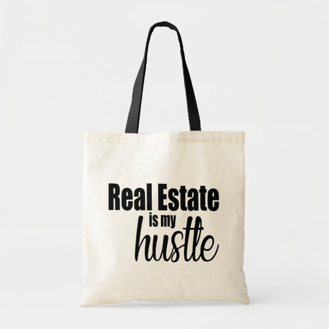 Tote Bag Funny Realtor Cadeau Agent immobilier Broker (Devant)