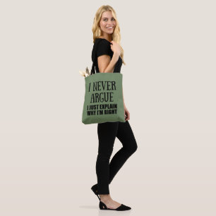 Tote Bag Funny sarcastique cite humour adulte sarcasme
