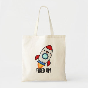 Tote Bag Furée Funny Rocket Pun