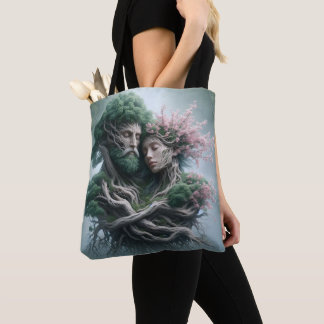 Tote Bag fusão homem e natureza