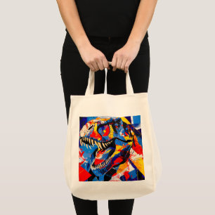 Tote Bag Fusion de T-rex Dinosaur sauvage