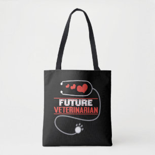 Tote Bag Futur cadeau vétérinaire d'étudiant de technolo