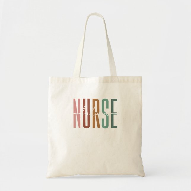 Tote Bag Futur Infirmière Infirmière Étudiante Funny Infirm (Devant)