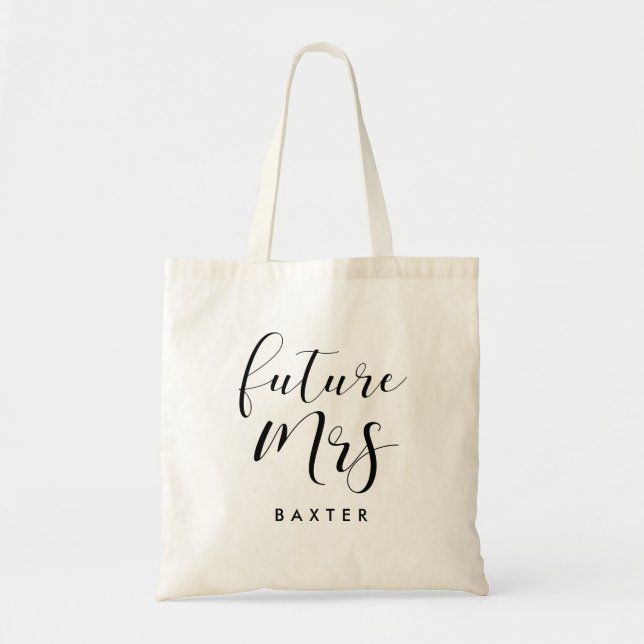 Tote Bag Futur Mme future mariée (Devant)