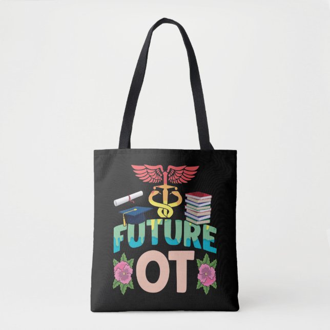 Tote Bag Future ergothérapie Amoureux de l'ergothérapie (Devant)