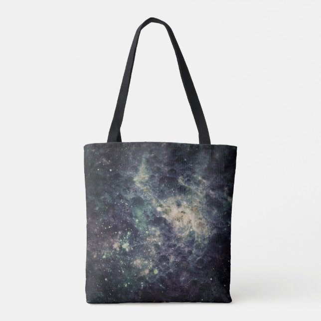 Tote Bag Galaxie lugubre Rock spatial Cool (Dos)