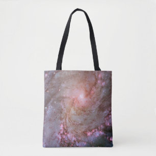Tote Bag Galaxie Spirale M83, Ablaze Avec Formation Star.